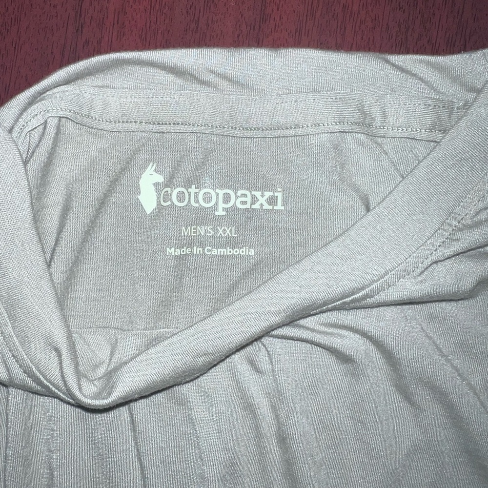 Cotopaxi Men's light green Short Sleeve Tee - Picture 2 of 4